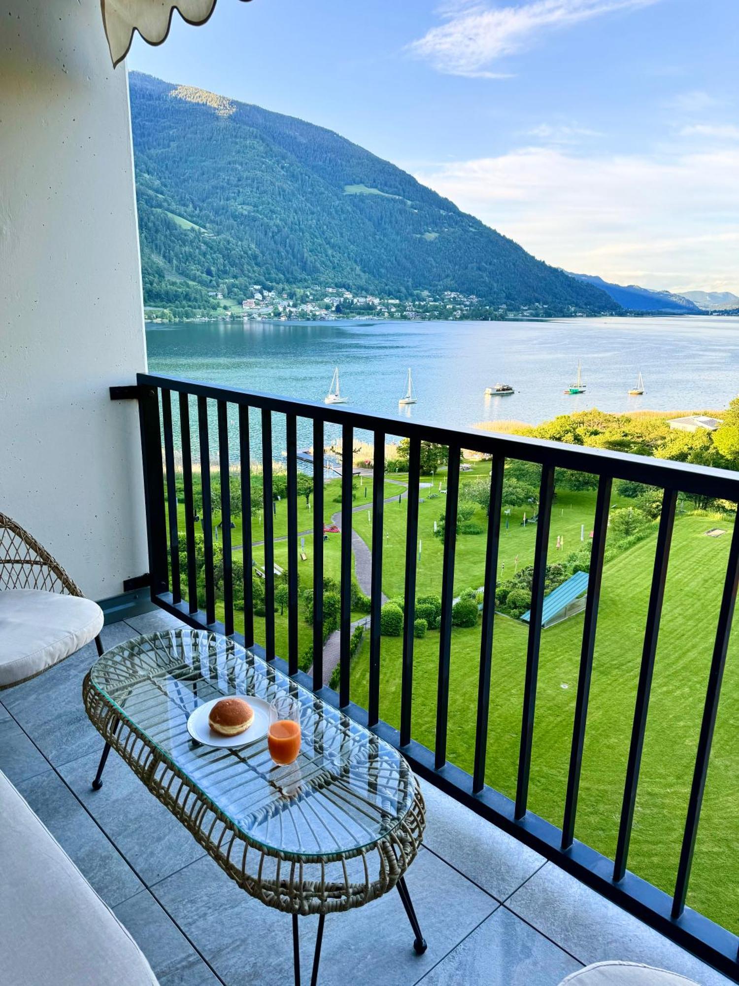 לאנדסקרון Apartment Am Ossiacher See Mit Seeblick מראה חיצוני תמונה
